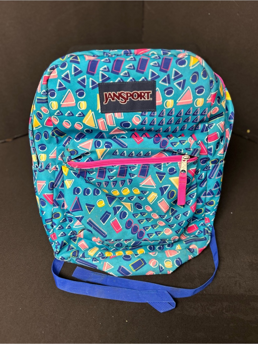 JanSport Kids' Teal Geometric Backpack